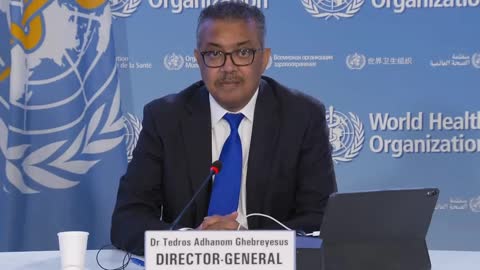 WHO's Tedros: Monkeypox outbreak represents a public health emergency of international concern.