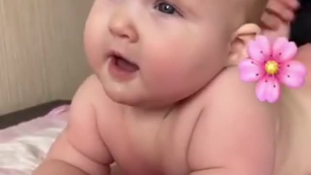 Cute chubby baby - Funny video