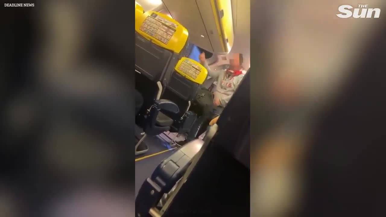 U.K Man thrown off Ryanair flight for refusing to take a "covid test".