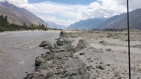 River Shigar Gilgit Baltistan, Pakistan.