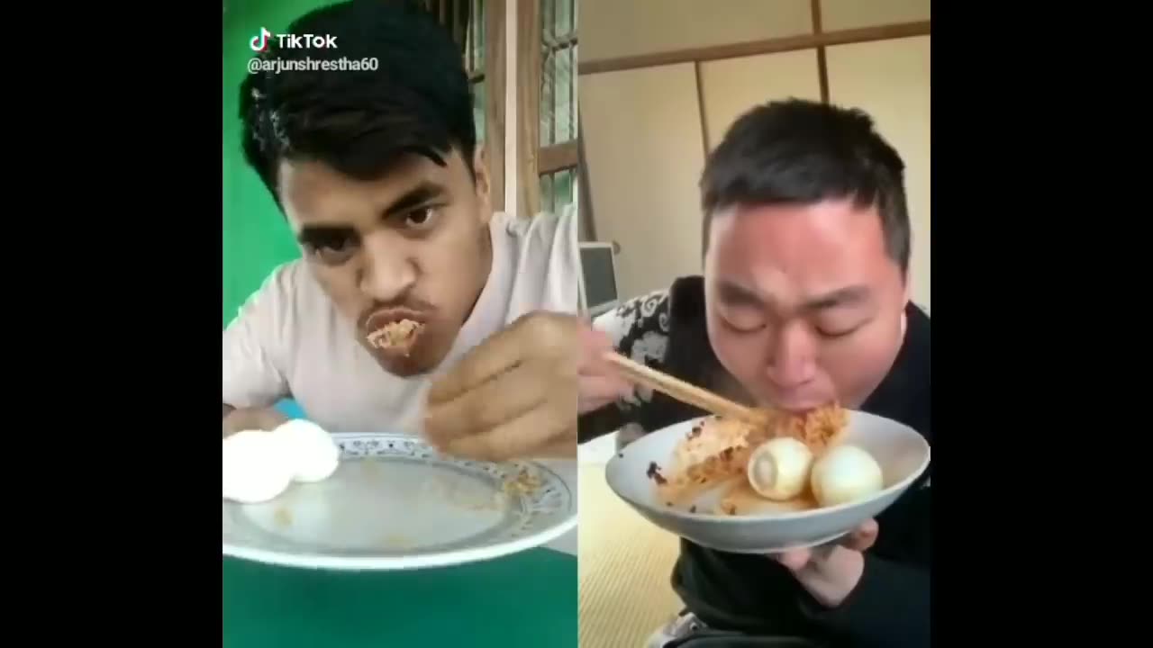 Funny Food Challange On TikTok