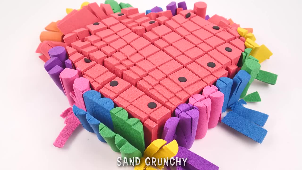 Satisfying video!who to Make Ranbow Gift Cake πΊπ΄