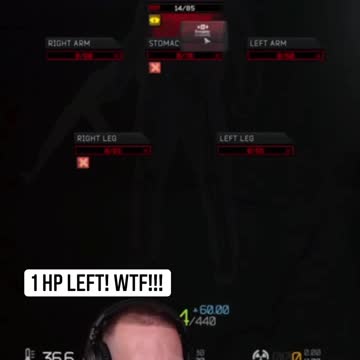 Absolutely LIT UP! No health and teammates dead - Escape From Tarkov