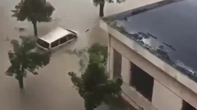 Typhoon Hits Shanghai