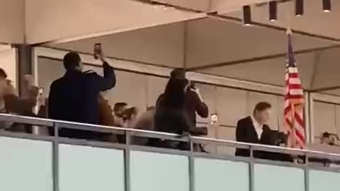 Elon Musk getting a better reception than Biden from US servicemen