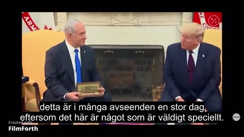 Trump sålde ut USA till Israel