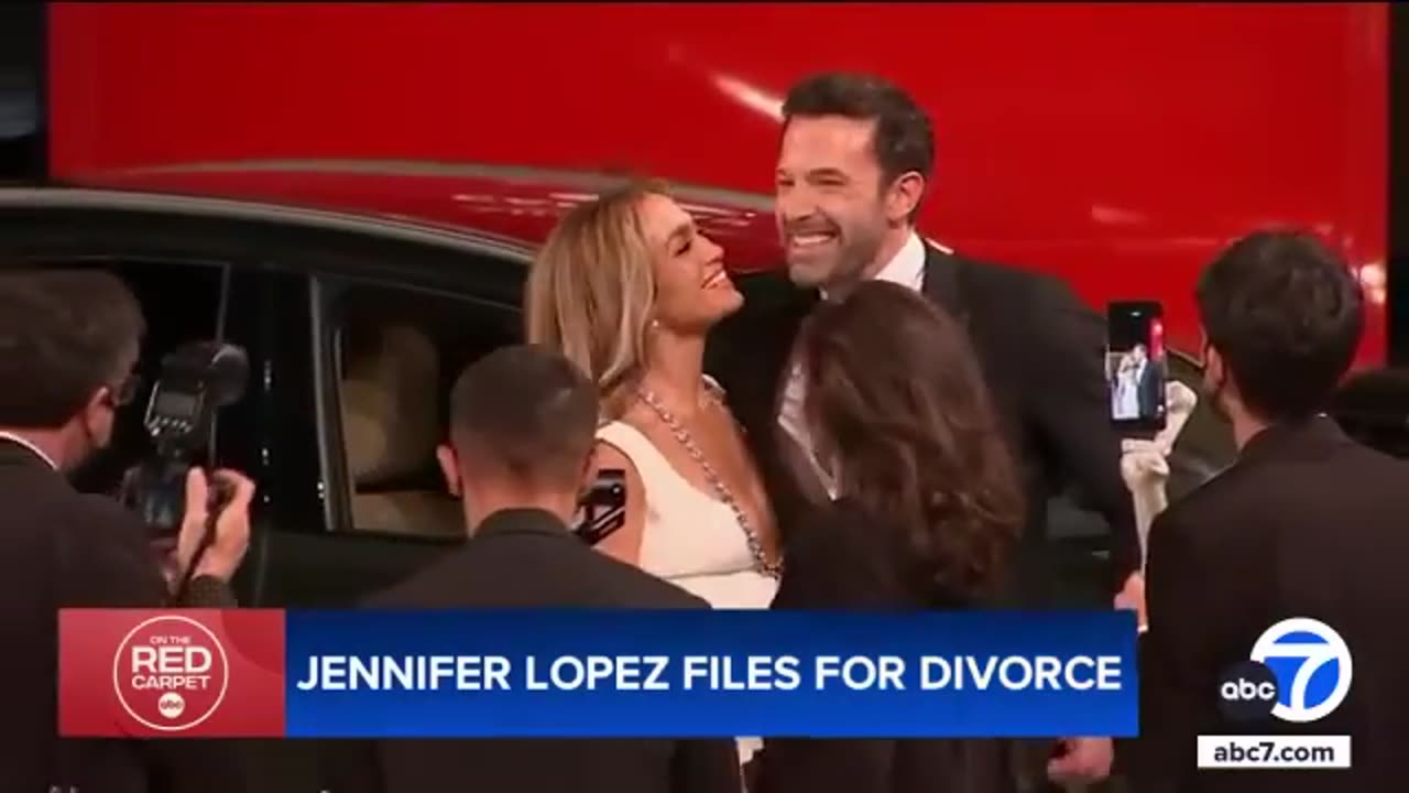 Jennifer Lopez files for divorce from Ben Affleck after 2 years of marriage