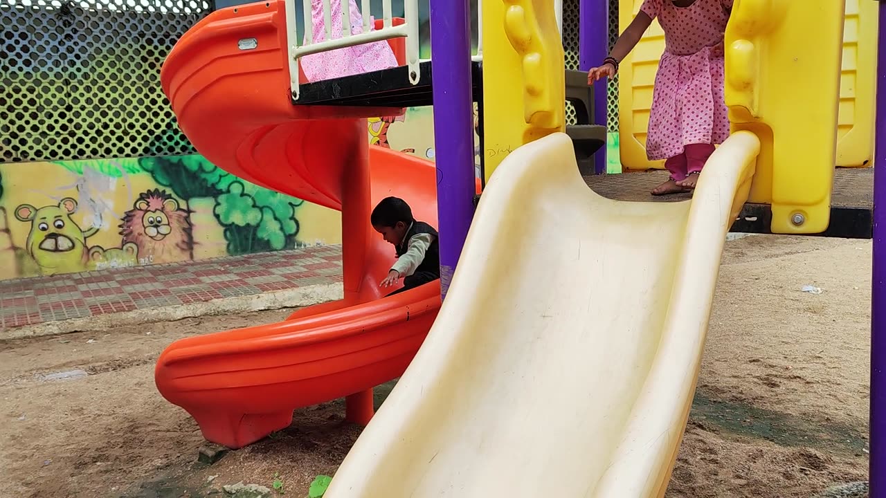 Kids playing games
