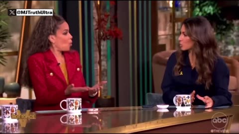 Sonny Hostin and Alyssa Farah Griffin Cat fight — Americans are racist