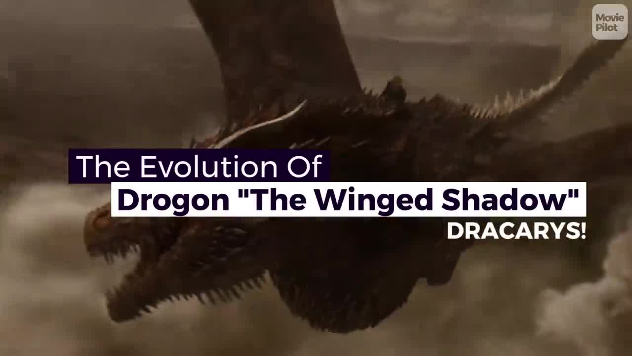 THE EVOLUTION OF A DRAGON GAME OF THRONES