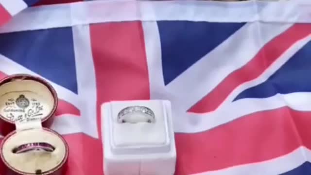 Art Deco Engagement Ring Similar to Queen Elizabeth II's Engagement Ring Right Here!