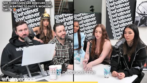 She thinks men are insecure for not wanting to date a working girl 👀