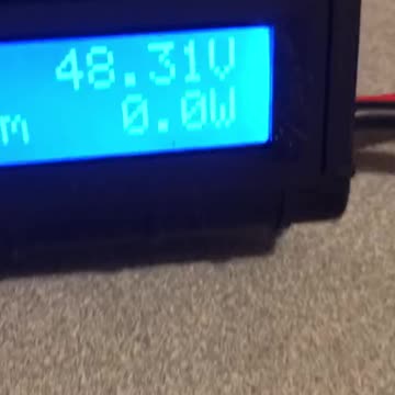 EPU VOLT AND AMP ******SELF RUNNING 0.0w JUST POUNDING IT OUT******
