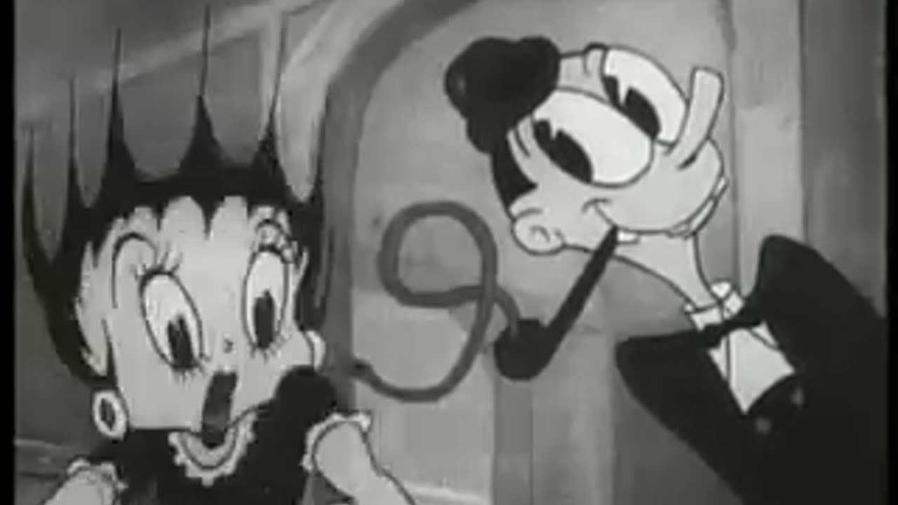 Late Nite, Black 'n White | Betty Boop | The Impractical Joker | RetroVision TeleVision