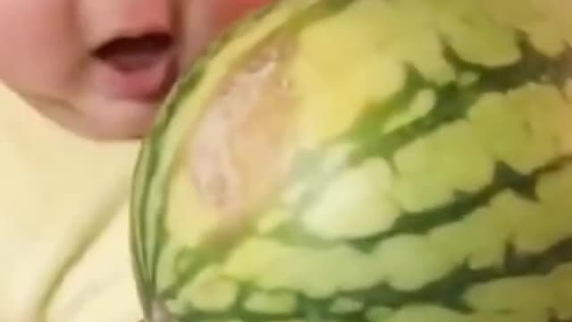 Funny Baby Videos eating fruits # Short