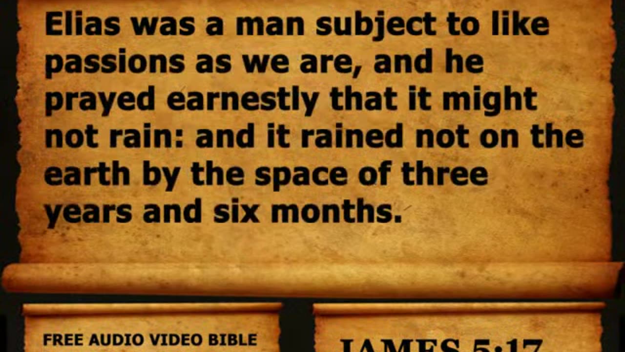 Bible Book 59. James Complete 1-5, King James Version (KJV) Read Along Bible