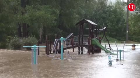 Heavy rainfall swells rivers in Czech Republic as central Europe braces for severe flooding