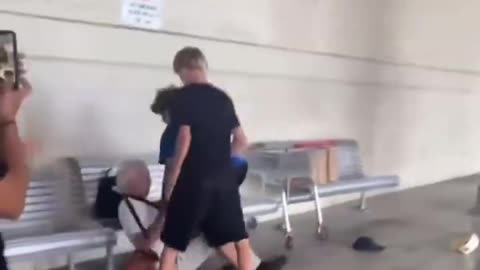 Old Man Attacked By Teens