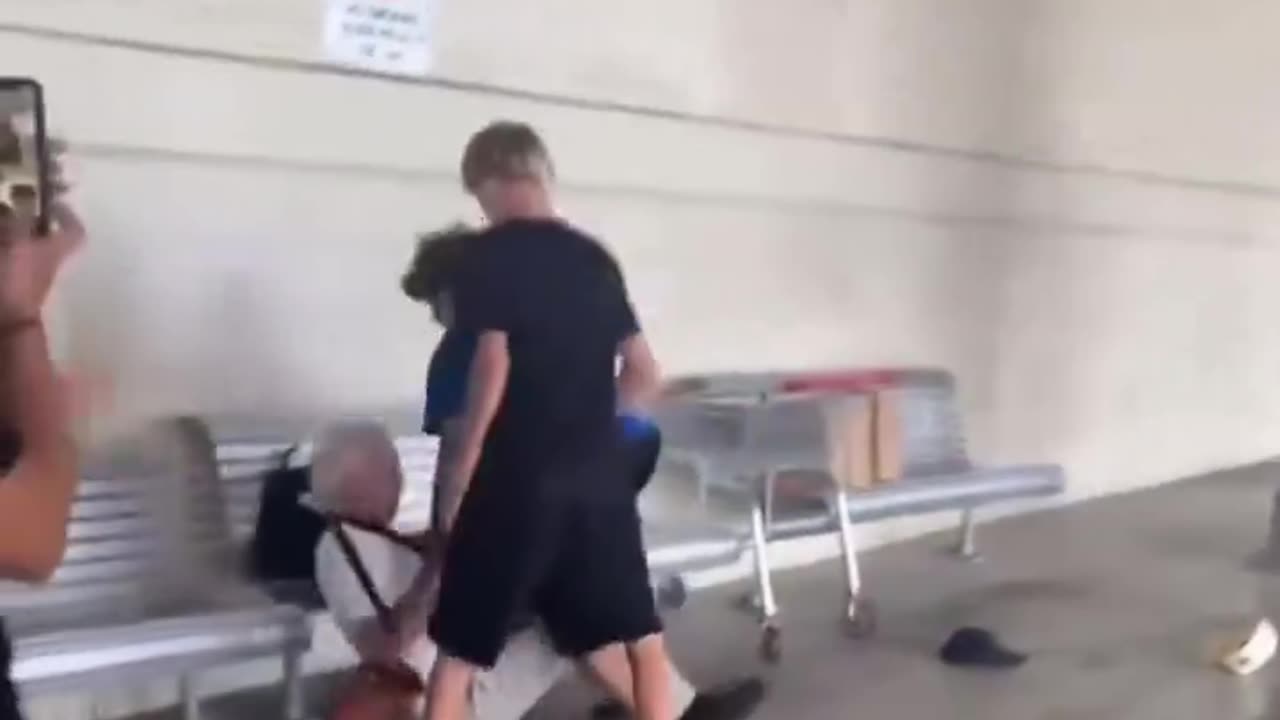 Old Man Attacked By Teens