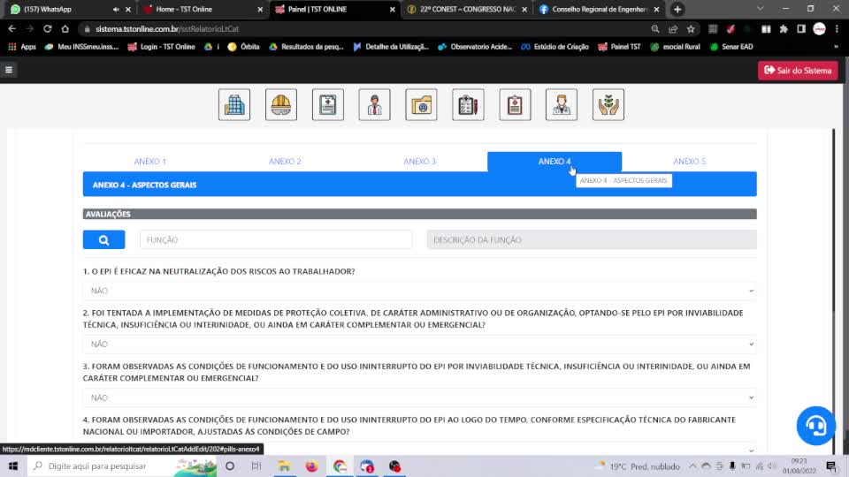 Ajustes LTCAT Marcio
