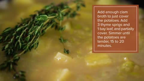 Clam Chowder recipe