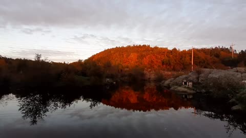 The Beauty Of a Autumn Sunset