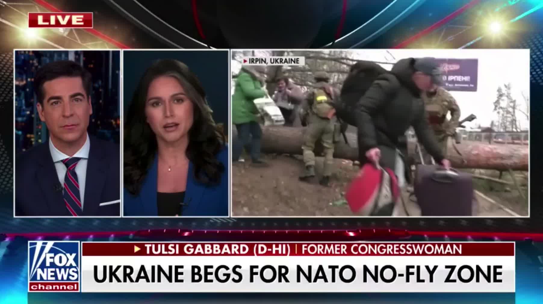 Tulsi Gabbard on whether the Biden admin thought their response to Russia's invasion of Ukraine through