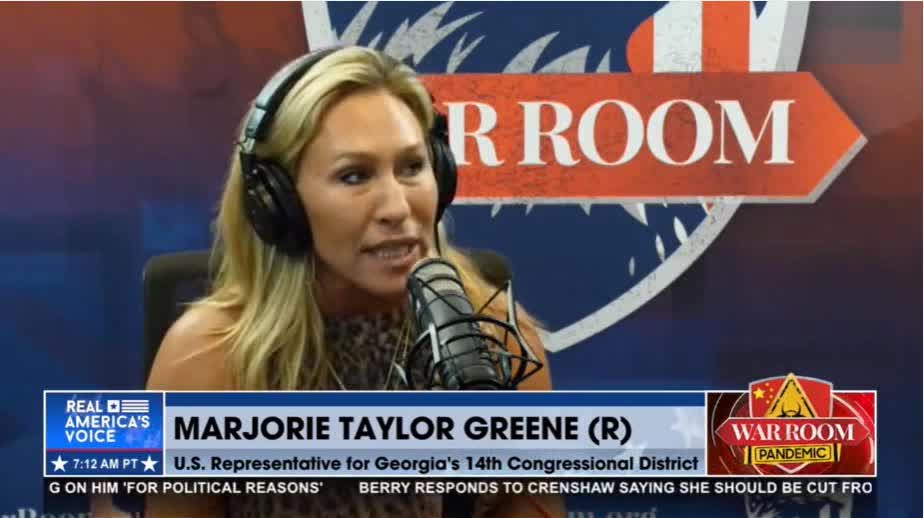 Lets talk about Taylor Greene: Fauci Had Malice Intent