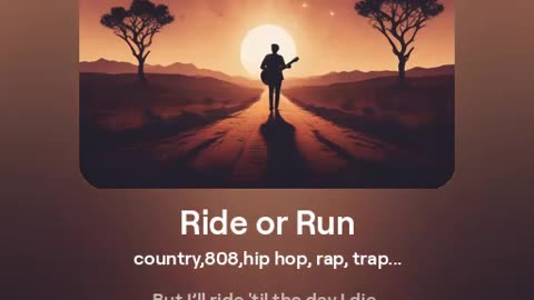 Ride Or Run