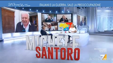 Grande intervento di Santoro