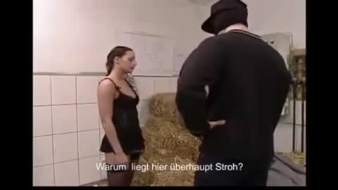 Warum liegt hier Stroh?