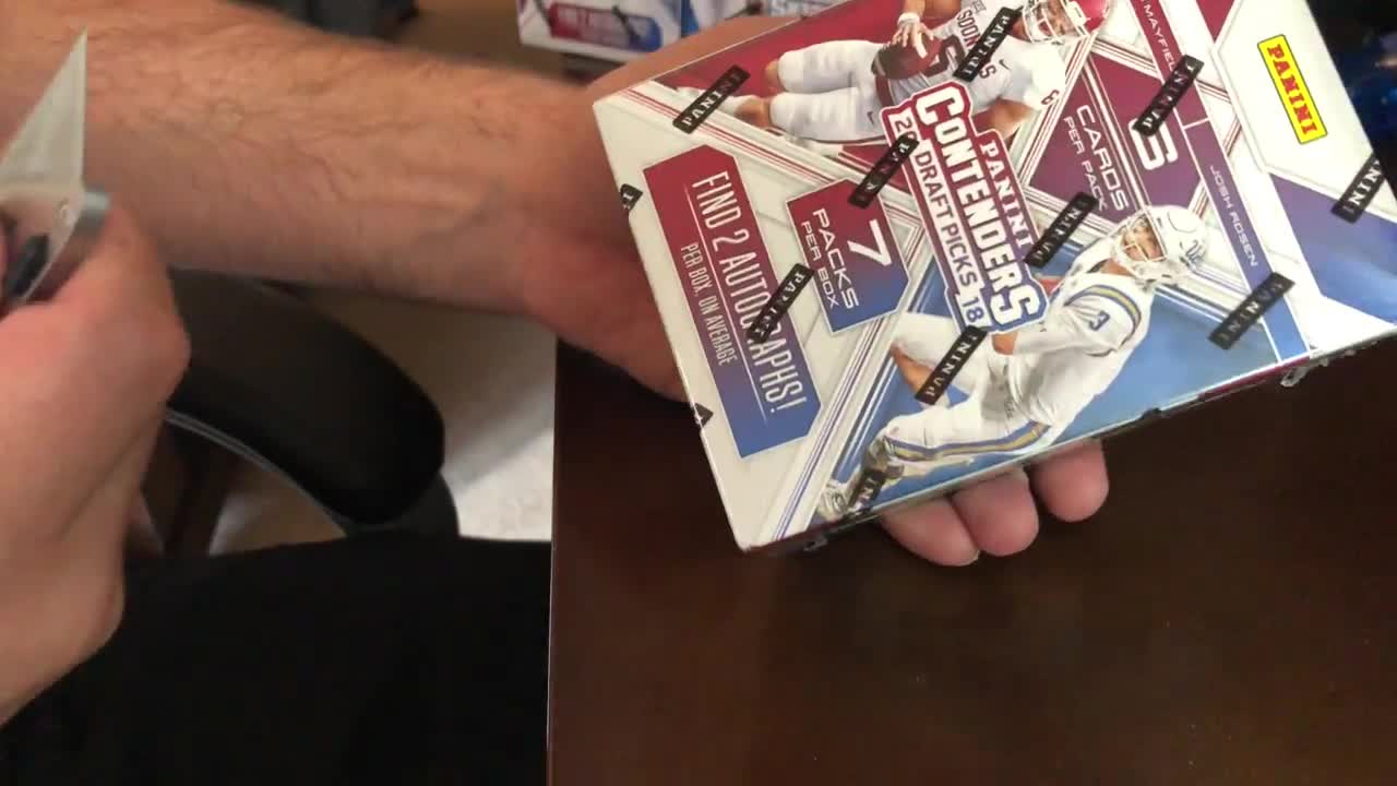 2018 Panini Contenders Draft Picks Blaster Box 2 of 5