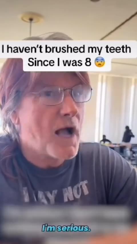 Imagine Not Brushing Your TEETH Since You Were 8 Years Old!