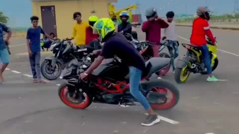 Indian boy KTM lover