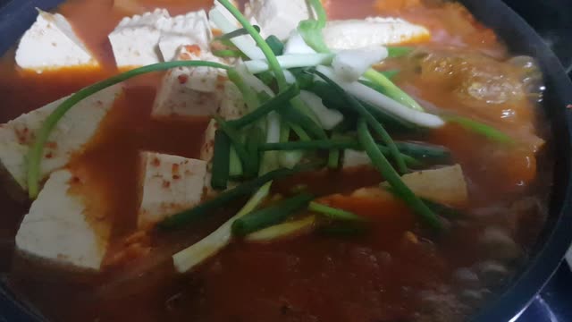 Kimchi stew