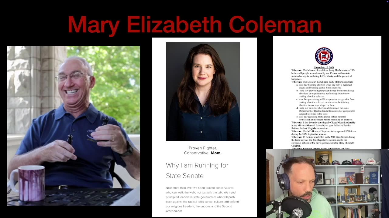 RINO Expose´ | Who Killed IP Reform | Mary Elizabeth Coleman