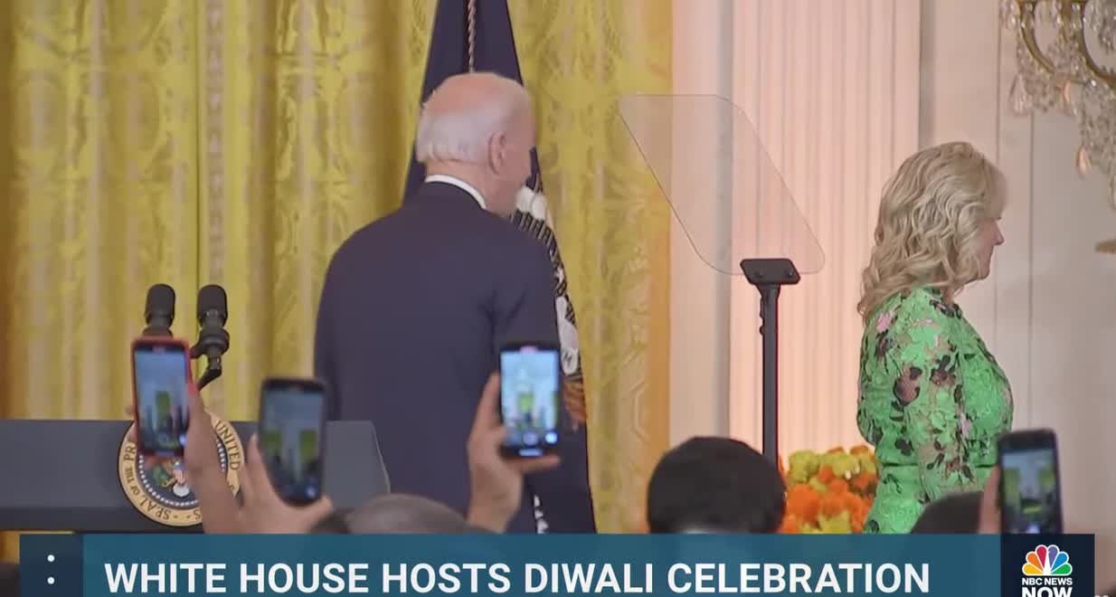 Joe Biden Starts Diwali Speech, Gets Distracted, Invites by Kids in Front Row, invites Them on Stage