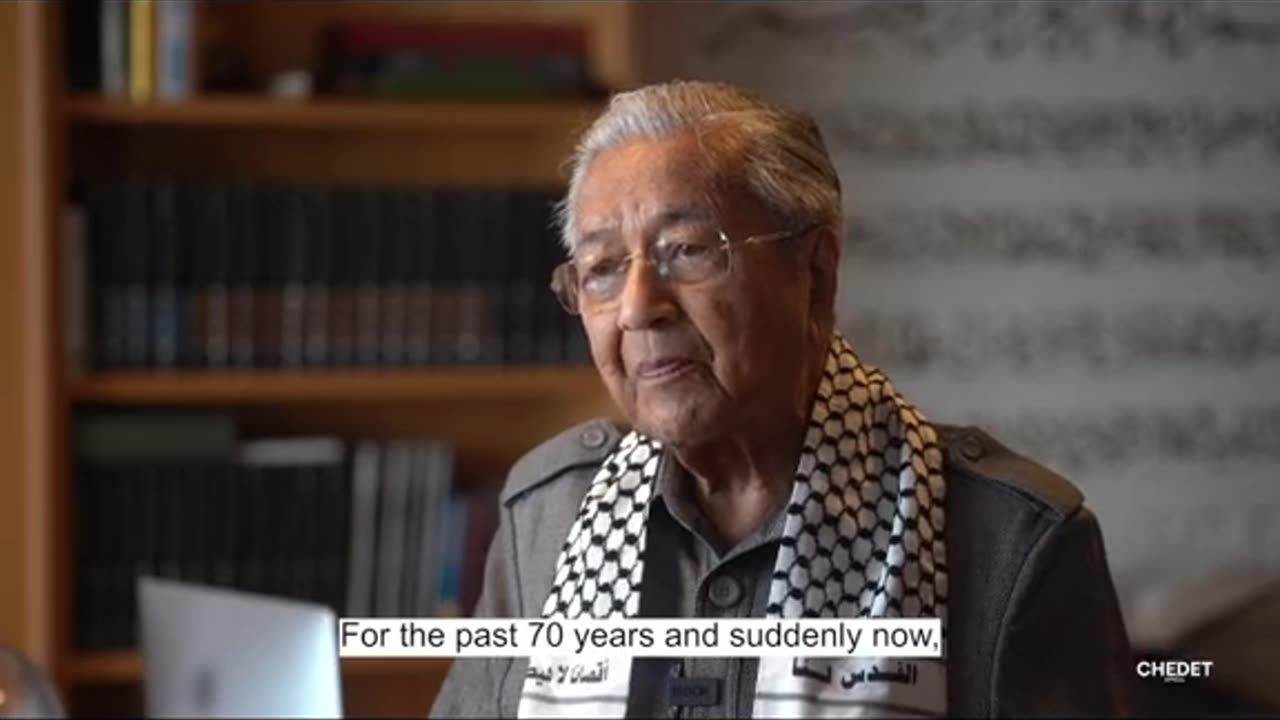 What the hell is happening in real in Gaza Malaysian president speaking truth