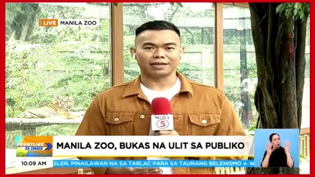 Manila Zoo, bukas na ulit sa publiko