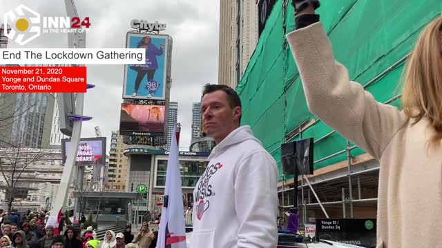 [Censored on Youtube] Torontonians Gather to Protest Full Lockdown | Nov 21, 2020 |