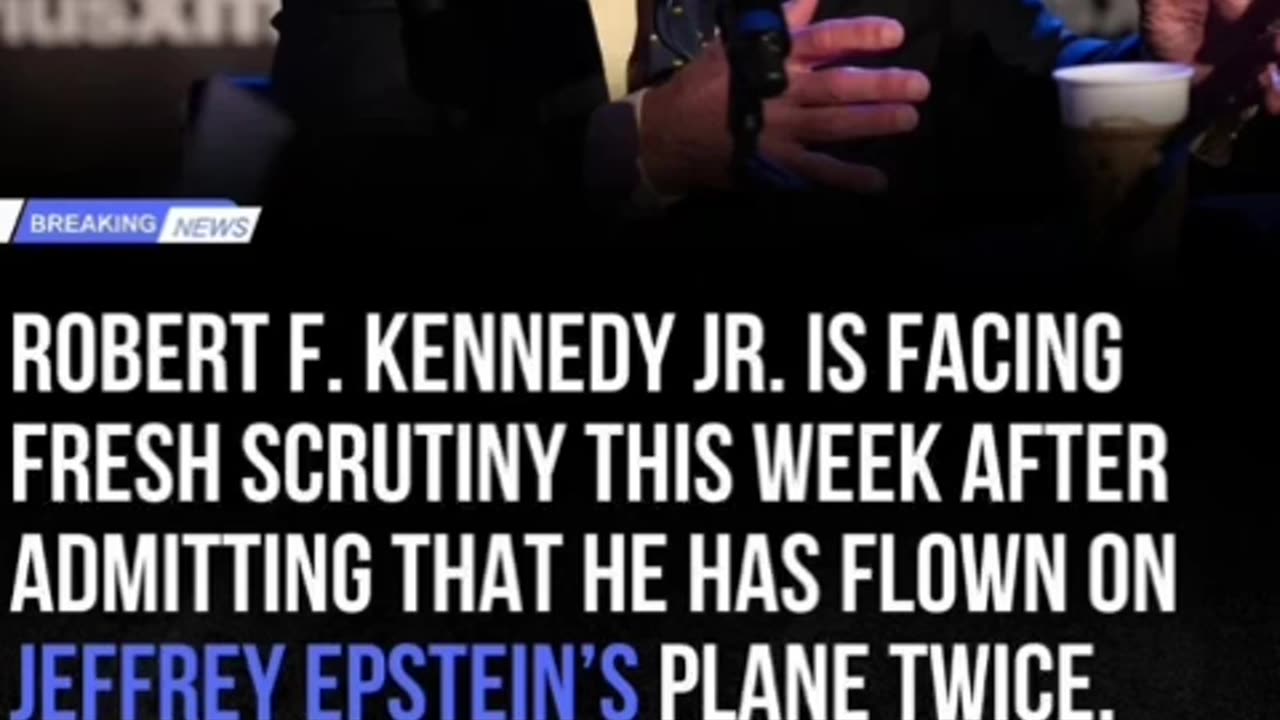 Robert F. Kennedy's Admission of Flying on Epstein's Plane Raises Questions