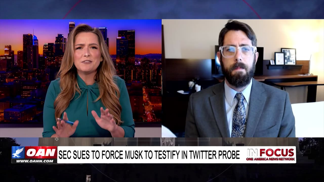 IN FOCUS: SEC Sues Elon Musk to Testify in Twitter Probe with Alex Newman - OAN