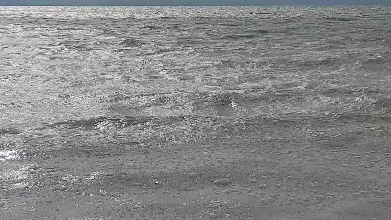 Ice Figures On Lake Erie