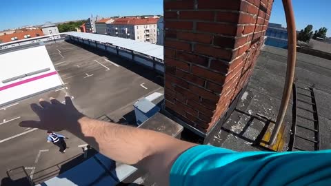 PARKOUR vs SECURITY | Parkour POV Escape-3