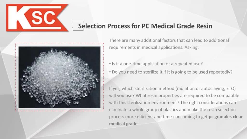 How to Determine the Correct Resin for Medical Applications?