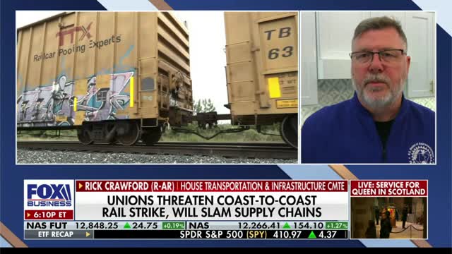 Rep. Crawford on Rail Strike: President Biden is Joe Union