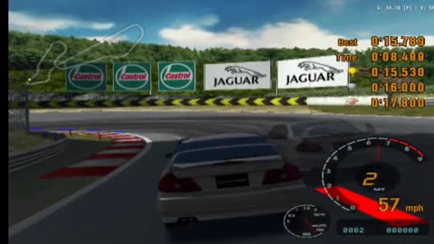 Gran Turismo 3 - License Test A-8 1st Try(AetherSX2 HD)