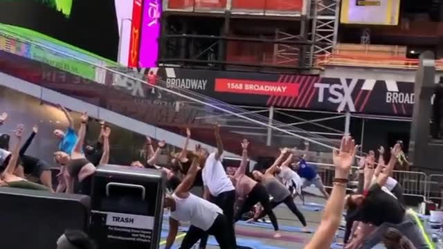 Times Square Yoga