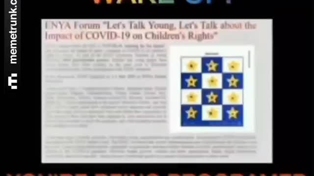 We're being programmed