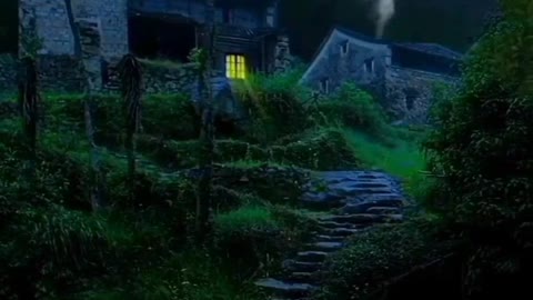 hunted beautiful house in forest.#music #beautiful #piano #india #shorts